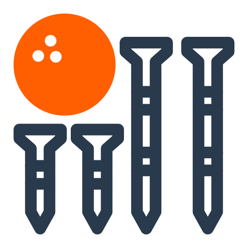 tee de golf icono gratis