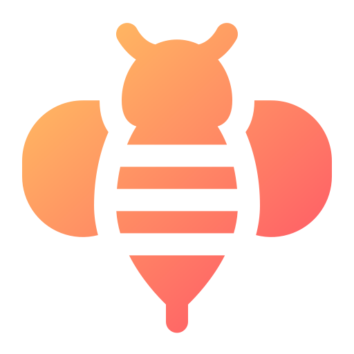 abeja icono gratis