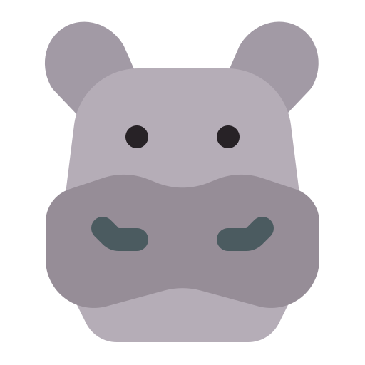 hippopotame Icône gratuit hippopotame Icône gratuit