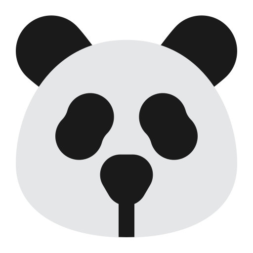 panda Icône gratuit panda Icône gratuit