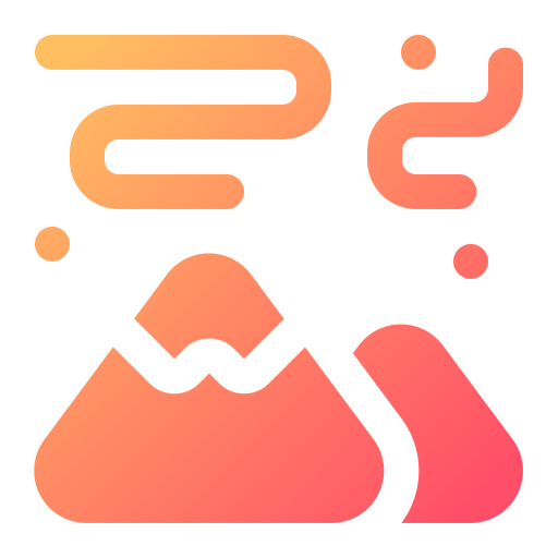 montañas icono gratis