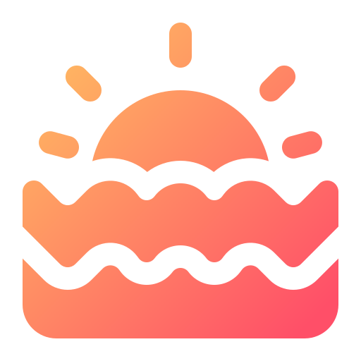 atardecer icono gratis