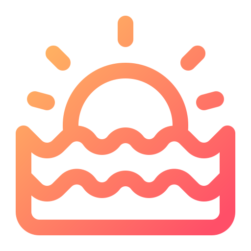 atardecer icono gratis