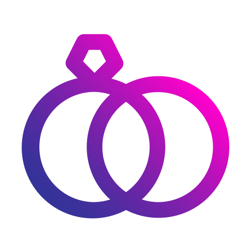 anillo de bodas icono gratis