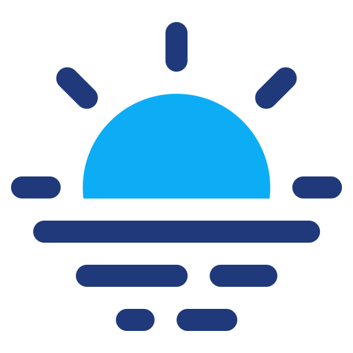 pôr do sol grátis ícone