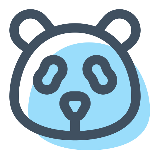 panda icono gratis