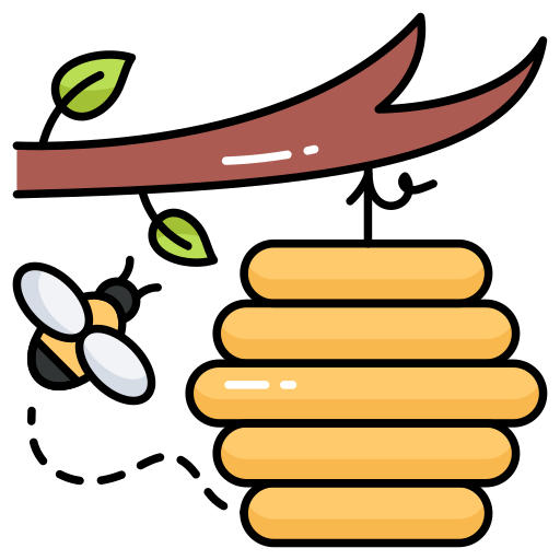 colmena icono gratis
