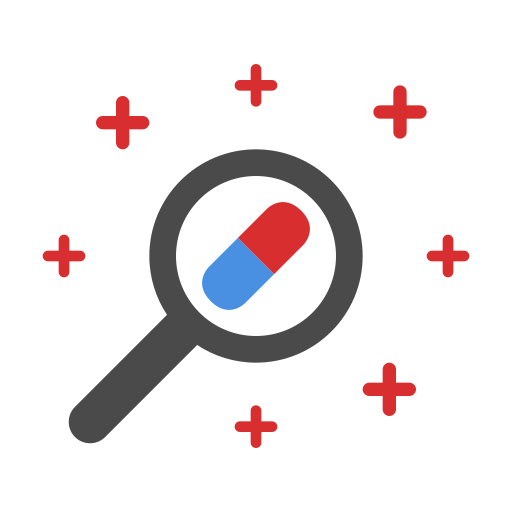 investigación médica icono gratis