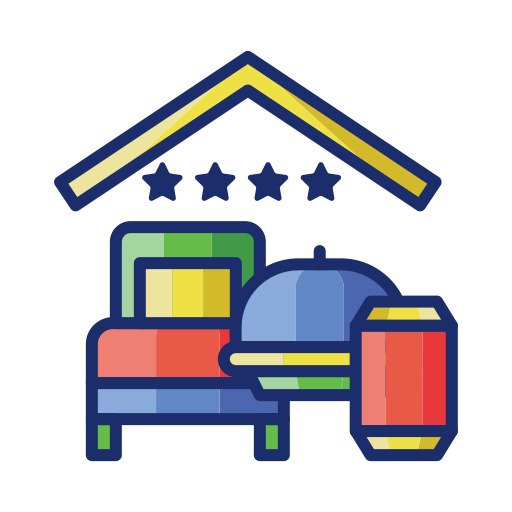 Hotel grátis ícone