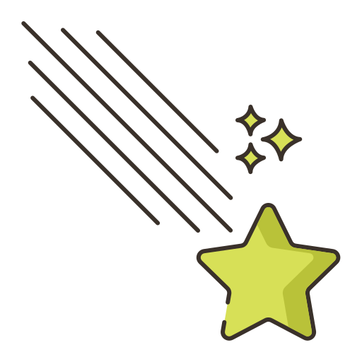 Estrela cadente grátis ícone Estrela cadente grátis ícone