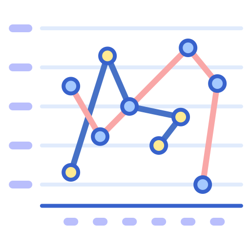 Line chart free icon Line chart free icon