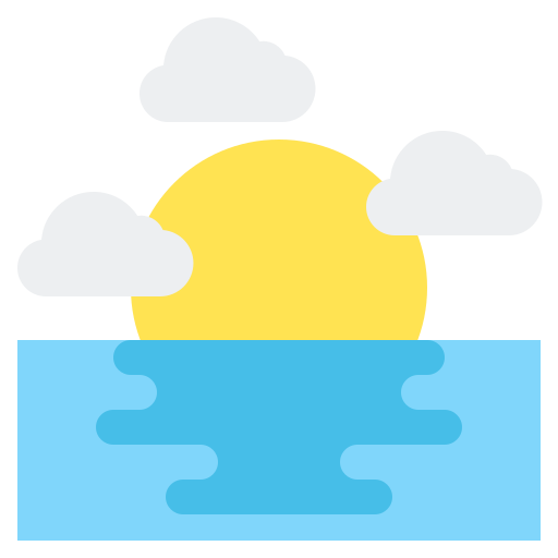 Sunset Flaticons Flat icon