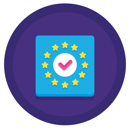 União européia grátis ícone União européia grátis ícone
