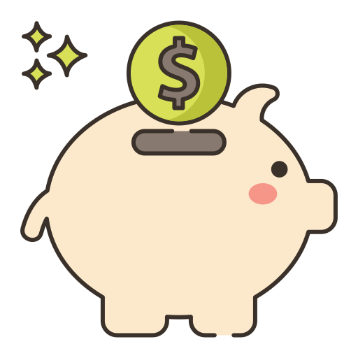 ahorros icono gratis