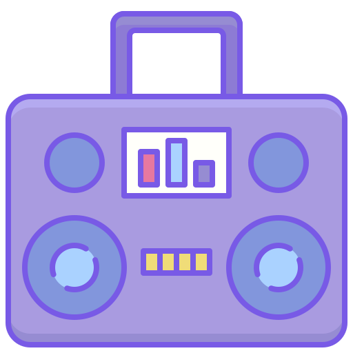 Boombox free icon Boombox free icon