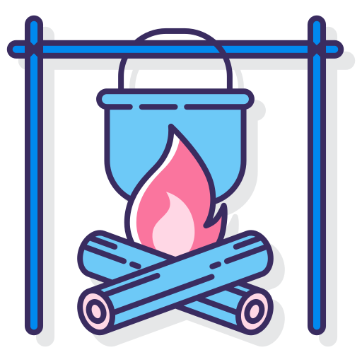 feu de camp Icône gratuit feu de camp Icône gratuit