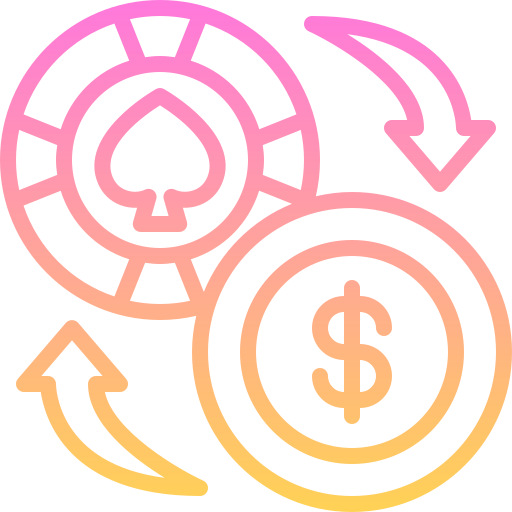 ficha de póquer icono gratis