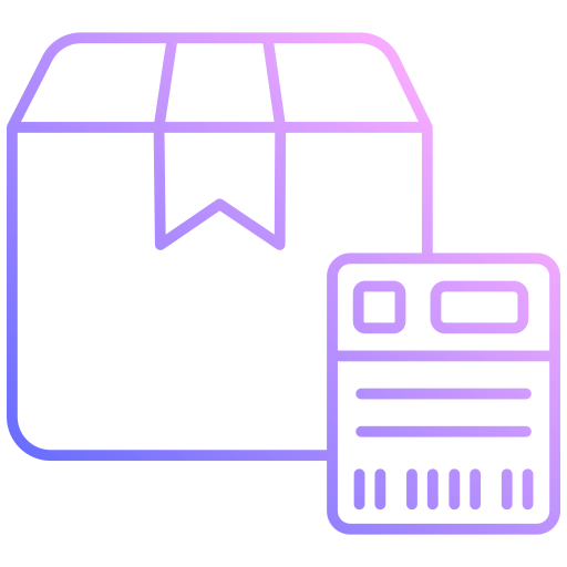 etiqueta de envío icono gratis