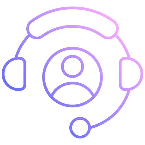 soporte en línea icono gratis