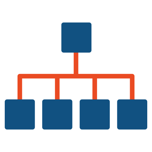 diagrama de flujo icono gratis