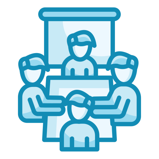 reuniones icono gratis