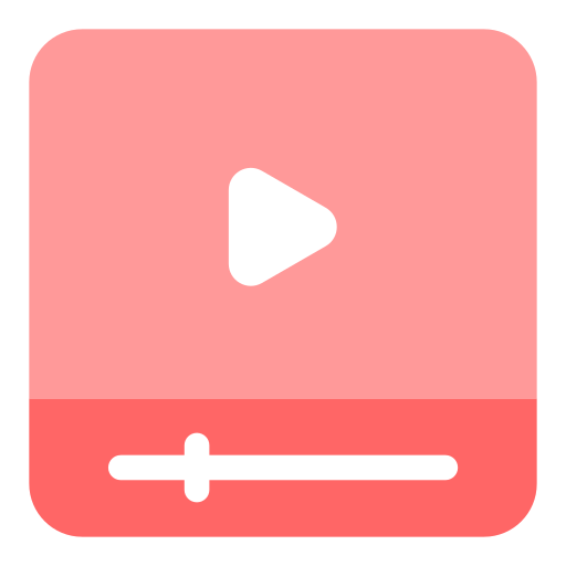 reproductor de video icono gratis