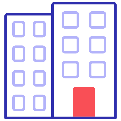 edificio de apartamentos icono gratis