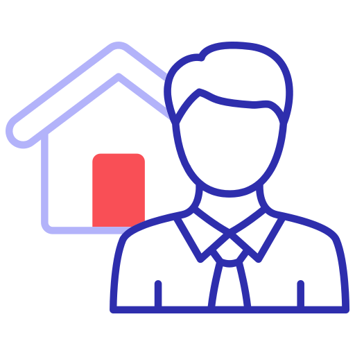 agent immobilier Icône gratuit agent immobilier Icône gratuit