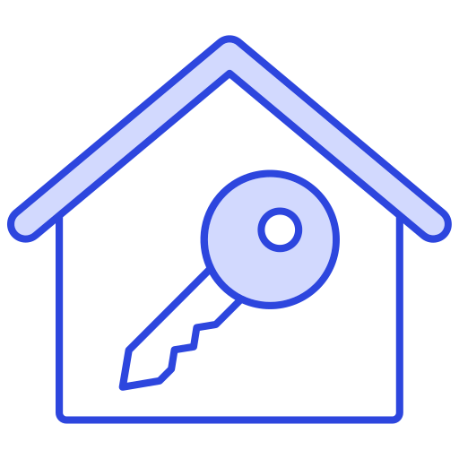 llave de casa icono gratis