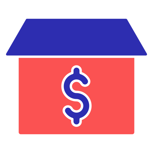 inversión inmobiliaria icono gratis