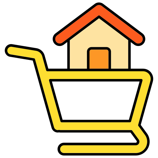 Property purchasing free icon
