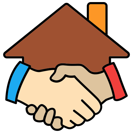 agentes inmobiliarios icono gratis