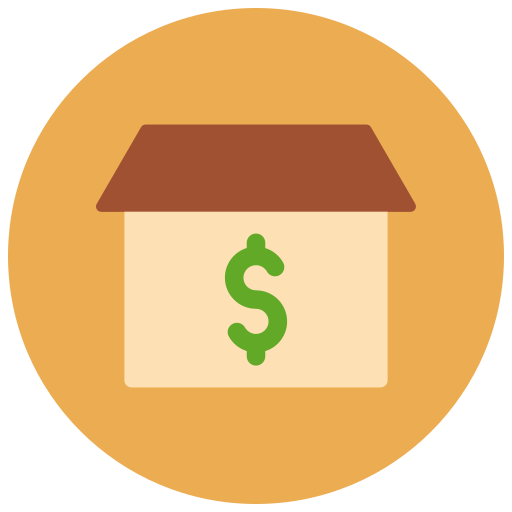 inversión inmobiliaria icono gratis