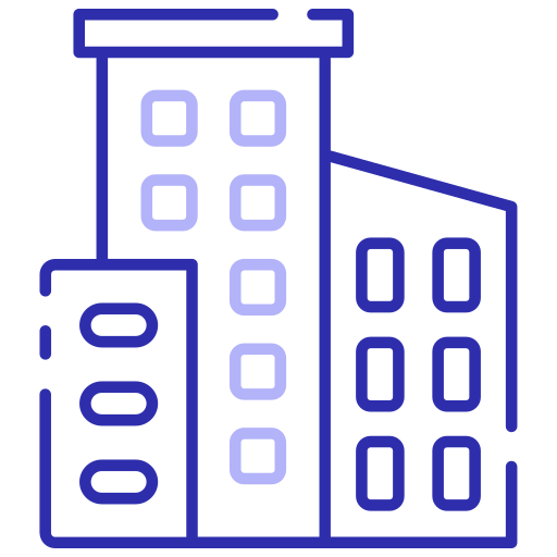 desarrollo urbano icono gratis