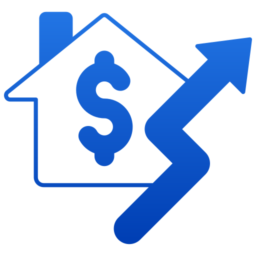 Property evaluation free icon