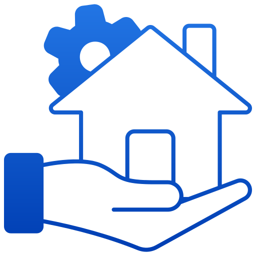 gestión de propiedades icono gratis