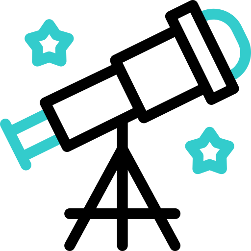 télescope Icône gratuit