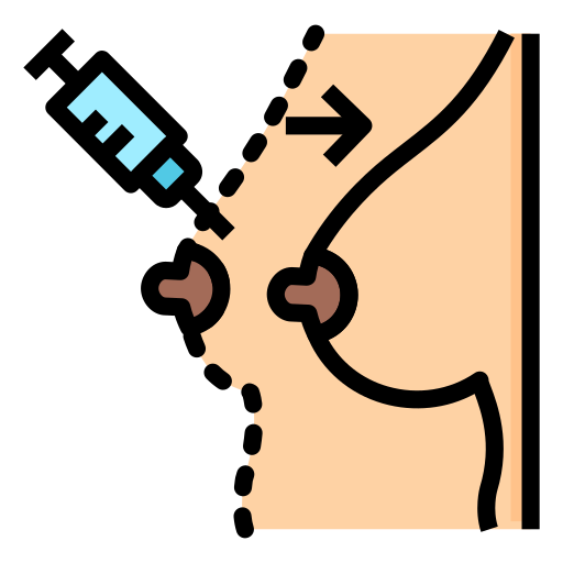 Увеличение груди бесплатно иконка