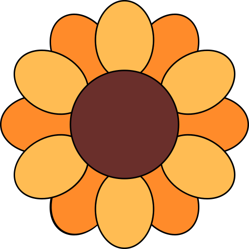 Flower free icon