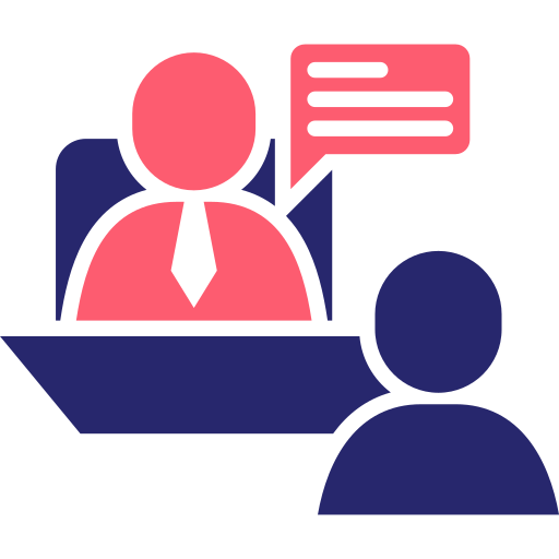 Job interview free icon