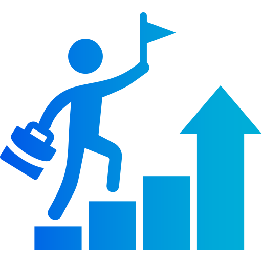 oportunidad de carrera icono gratis