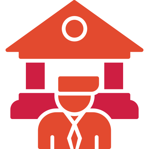 director de escuela icono gratis