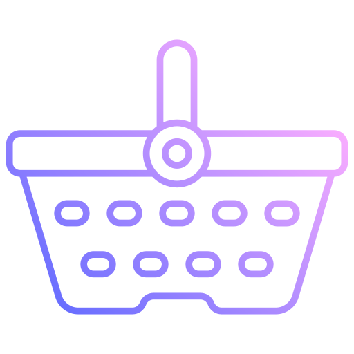 cesta de compras grátis ícone