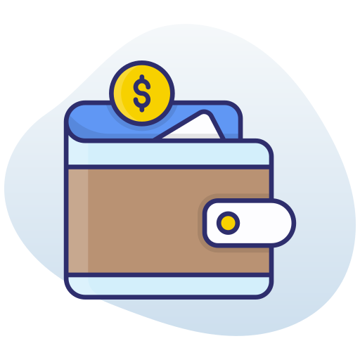 Wallet free icon
