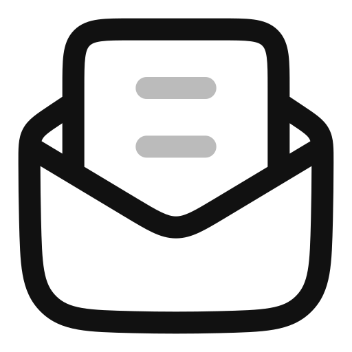 abrir correo icono gratis