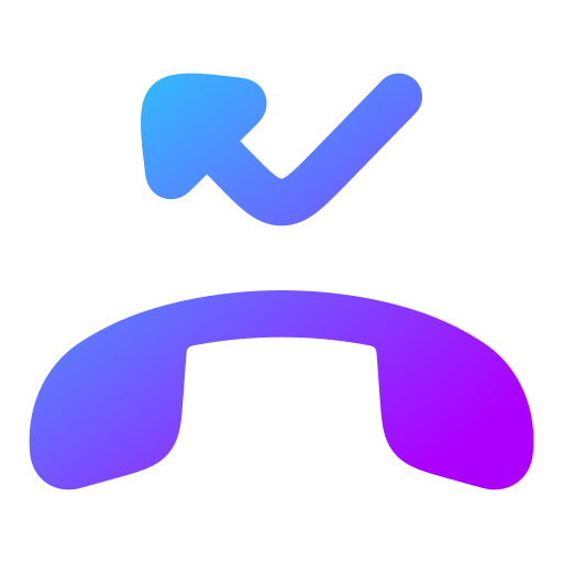 llamada perdida icono gratis