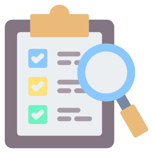 inspección icono gratis