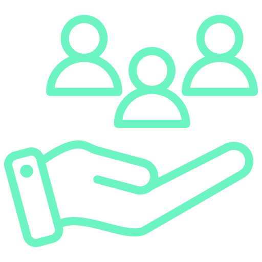 recursos humanos icono gratis