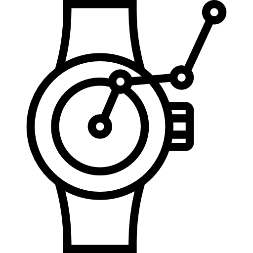 reloj inteligente icono gratis