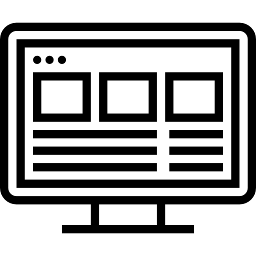 diseño web icono gratis